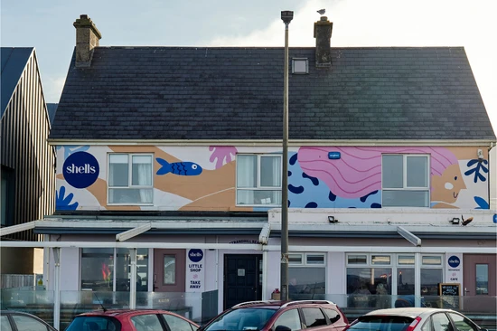 Shells Café in Strandhill, County Sligo