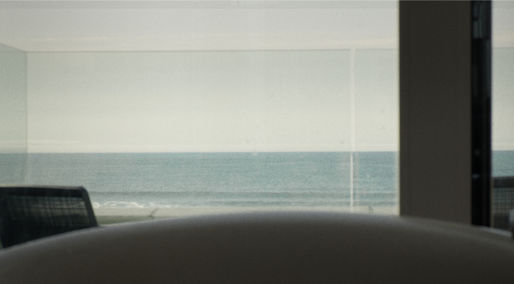 View from one of the bathhouse rooms